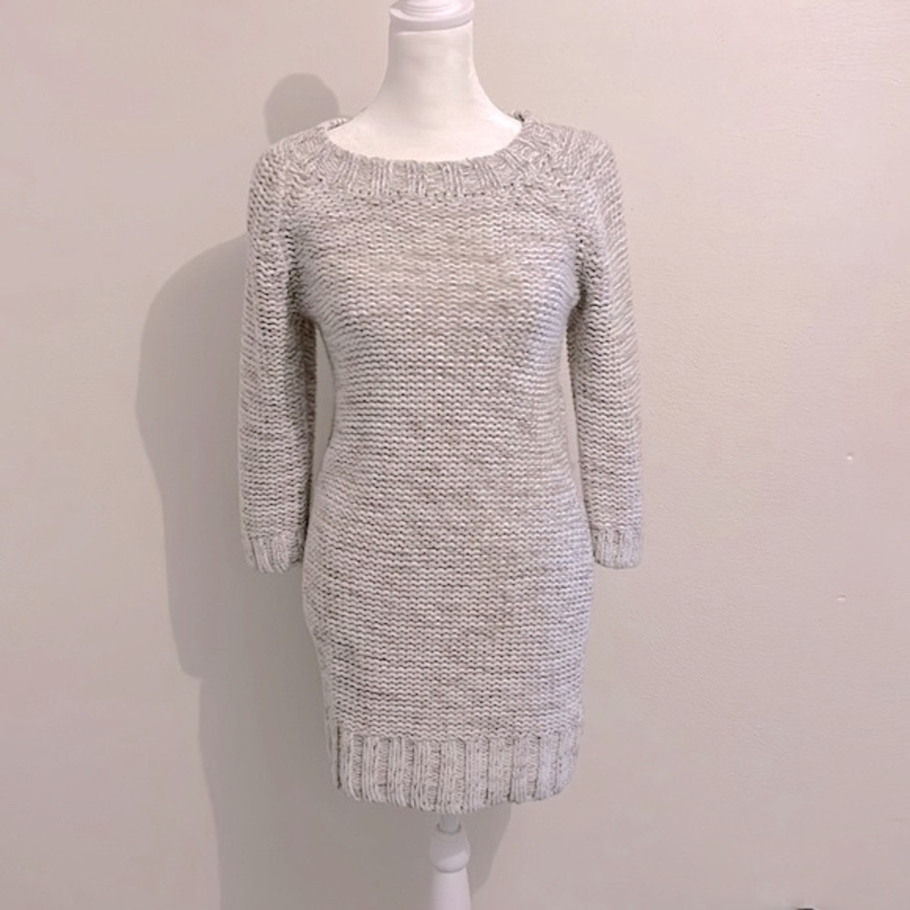 Zara long sleeve Knit Sweater Dress